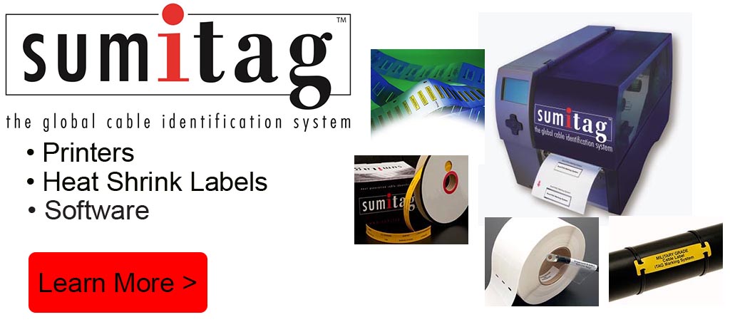 Sumitag Cabel Label Printers, Labels and Software